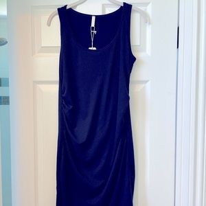 PinkBlush Navy Maternity Dress (never worn)